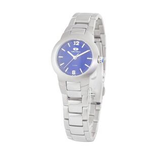 Time Force Wristwatch Stainless Steel Band Women Silver Watches